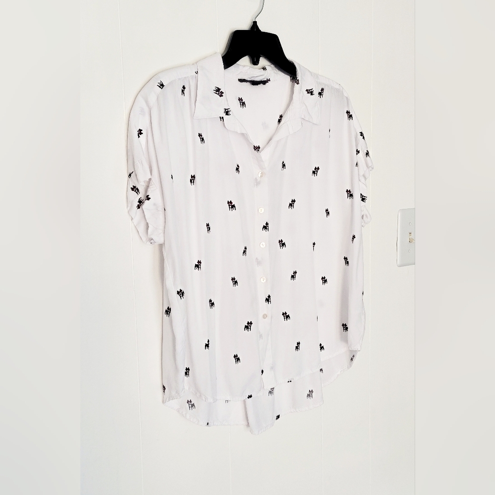 Jane Delancy Animal Print Shirt